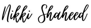 Nikki Shaheed signature